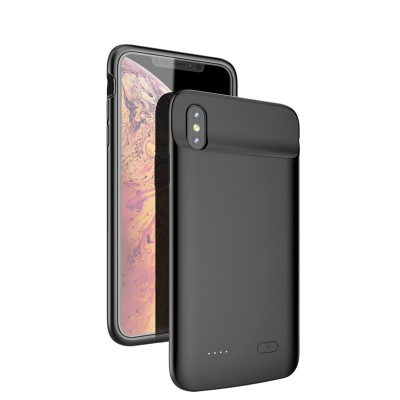 Hot Sale 2020 Best Power Bank Wireless Mobile Phone Cover 6.5inch Battery Case Rechargeable 5000mAh For iPhone XS Max OEM ODM